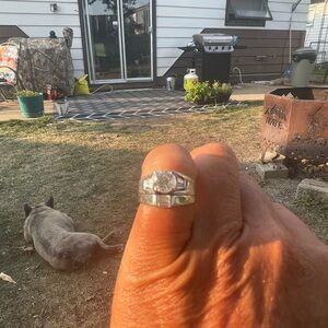 Beautiful 18k , 1,33ct diamond wedding set. Centre stone is 1ct. LAST PRICE DROP